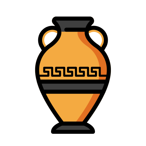 Save a pic Vase smiley by HfG Schwäbisch Gmünd on a colorless background in png