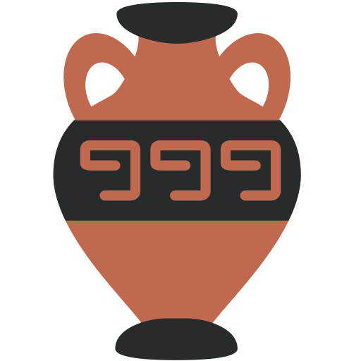 Save a figure Amphora emoji on Twitter / X for PC without a background in PNG