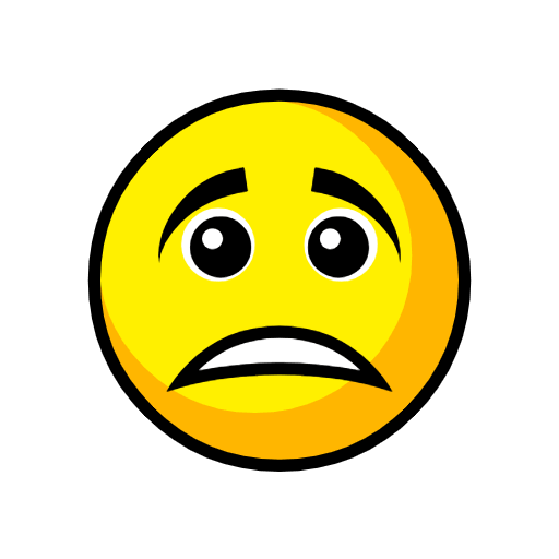 Download pictures Anguished Face smiley from Catrinity computer font without a background in PNG