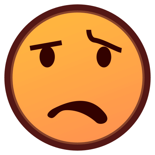 Upload a pic Pained Face symbol by Emojidex on a clean background in PNG