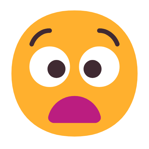 Download pics Anguished Face symbol of emotion by Microsoft 11 without a background in png
