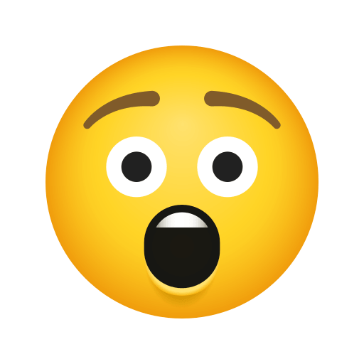 Upload pictures Holy shit smiley-emoji by Icons8 on a clean background in png