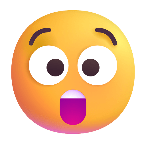 Save a pic Wow emotion of the Microsoft set on a translucent background in png