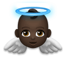 Save image Dark-skinned Putto smiley-emoji by LG no background in png