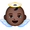 Save a figure Dark-skinned Angel symbol of emotion on Samsung phones and tablets no background in png