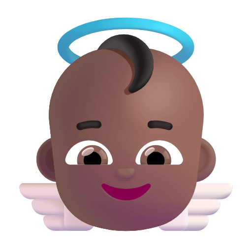 Upload drawings Medium-dark-skinned Putto emotion of the Microsoft set on a clean background in PNG