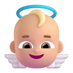Save a pic Light-medium-skinned Putto smiley by Microsoft Teams for PC and Android оn a transparent background in png