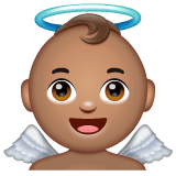 Save photos Medium-skinned Putto emotion by WhatsApp for Android and PC on a colorless background in png