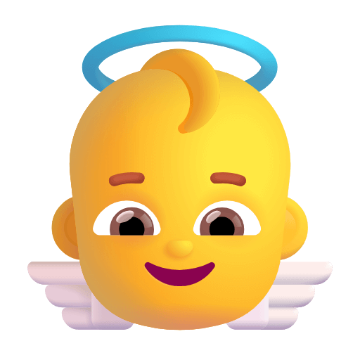 Upload figures Cupid emoji-smiley of the Microsoft set on a clean background in PNG