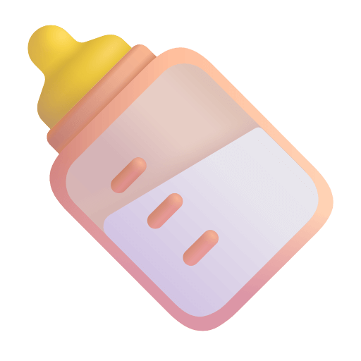 Save photos Bottle of milk for feeding symbol of the Microsoft set no background in png