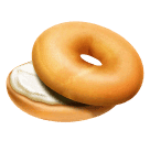 Загрузить изображение лица-символа Бублик от Huawei на чистом фоне в ПНГ