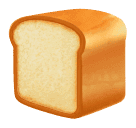 Сохранить снимок смайла Хлеб от Huawei на просвечивающем фоне в ПНГ