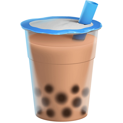 Сохранить фигуру символа настроения Чай Бабл от Твиттера на просвечивающем фоне в png