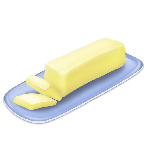 Copy figures Butter smiley-emoji by Emojipedia on a clean background in png