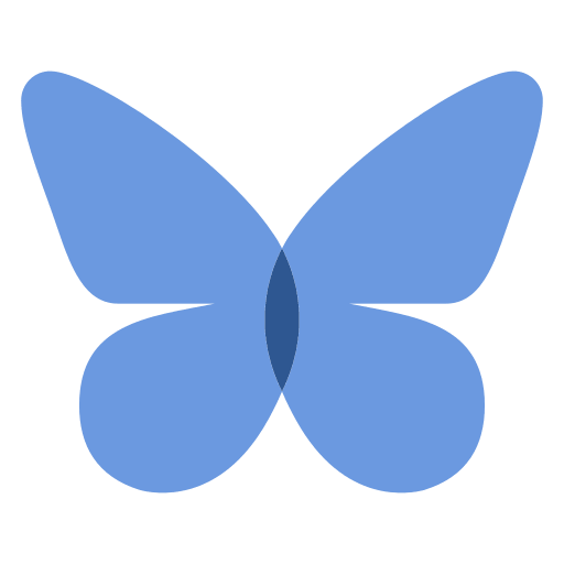 Copy a picture Butterfly emoji by Toss Face 토스페이스 no background in PNG