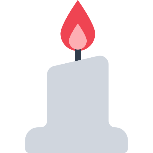 Сохранить графику картинки-смайла Свеча от Toss Face 토스페이스 на бесцветном фоне в пнг