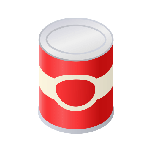 Скопировать фотографии иконки Консервы от Icons8 на просвечивающем фоне в пнг