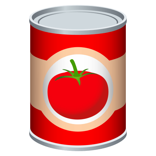 Закачать графику символа настроения Жестяная банка от JoyPixels на прозрачном фоне в ПНГ