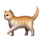 Download a photo Pussycat emoji-emoticon by Huawei  on a clean background in PNG
