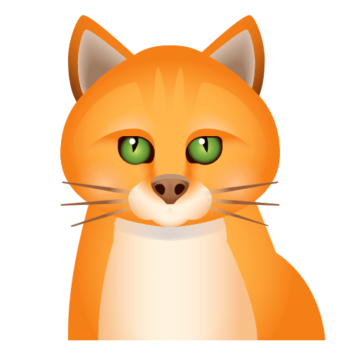 Save pics Kitty emotion by Icons8 without a background in png
