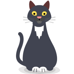 Save drawings Pussycat symbol by the Skype on a translucent background in png