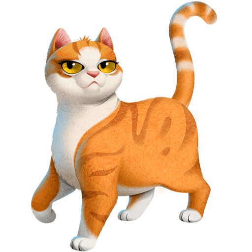 Save figures Pussycat symbol by Twitter on a clean background in PNG