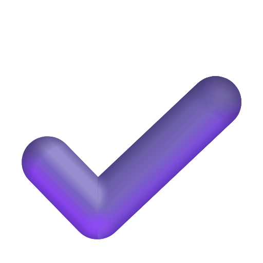 Copy image Check emoji of the Microsoft set without a background in png