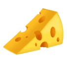 Закачать картинку смайлика Кусок Сыра от Huawei на бесцветном фоне в PNG
