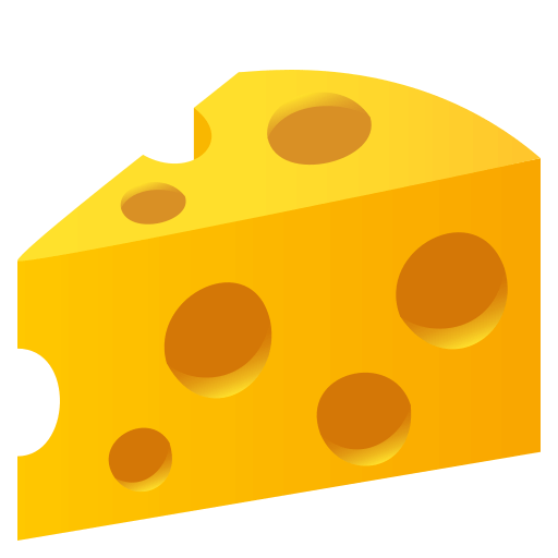 Загрузить фотографии смайла Кусок Сыра от JoyPixels на прозрачном фоне в png