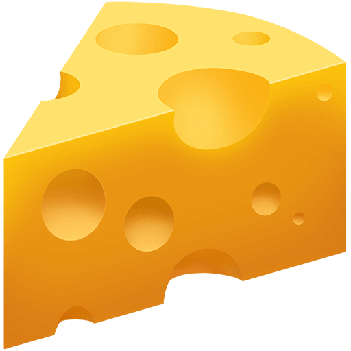 Копировать изображение смайла Сырный ломтик от Твиттера на чистом фоне в png