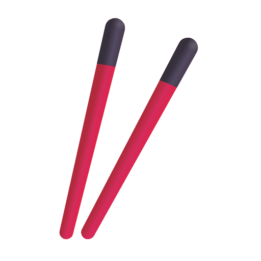 Сохранить изображение иконки Палочки для еды от Microsoft без фона в png