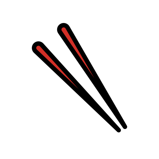 Скопировать фото картинки-смайла Палочки для еды от HfG Schwäbisch Gmünd на прозрачном фоне в PNG