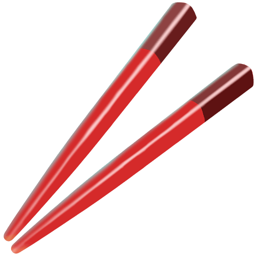 Закачать графику лица-символа Палочки для суши от Твиттера на прозрачном фоне в PNG