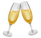 How emoticon ๐ฅ in the original on select Huawei phones and tablets Download a figure Clinking Glasses emoji-emoticon by Huawei on a colorless background in png