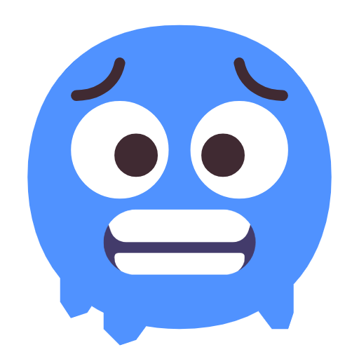 Save a photo Frozen face emoji-smiley by Microsoft 11 without a background in PNG