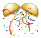 Copy drawings Confetti emoji by LG no background in PNG
