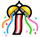 Save pictures Confetti Ball symbol by Japanese mobile phone without a background in PNG