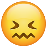 Save a drawing Pained emoji emoticon by WhatsApp for Android and PC no background in PNG