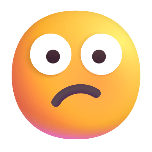 Скопировать изображение лица-символа Растерянное Лицо от Microsoft на просвечивающем фоне в пнг