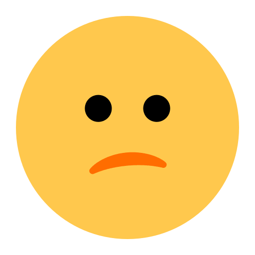 Сохранить фотографии стикера Озадаченное Лицо от Toss Face 토스페이스 на бесцветном фоне в ПНГ