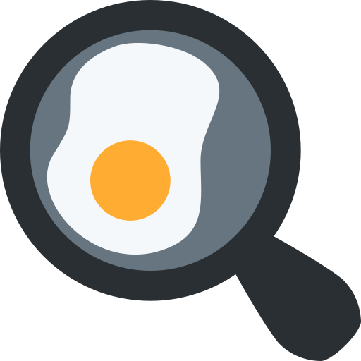 Upload image Frying Pan emoji-smiley on Twitter / X for PC on a translucent background in png