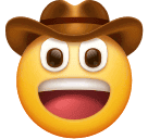 Download figures Cowboy emoticon by Huawei  on a clean background in PNG