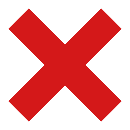 Download photos Prohibiting cross smiley by Emojidex on a colorless background in png