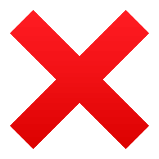 Download photos Red Cross emoticon by JoyPixels on a colorless background in PNG