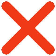 Download pics Prohibiting cross symbol by the Skype on a clean background in png