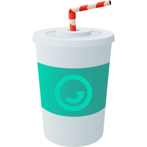 Copy drawings Milkshake emoticon by JoyPixels without a background in png