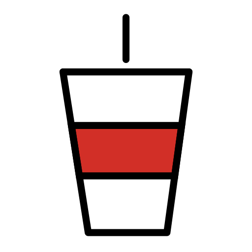 Upload pics Cup with Straw symbol by HfG Schwäbisch Gmünd оn a transparent background in png