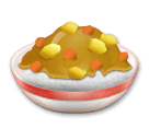 Download photos Curry and Rice emoji by LG without a background in PNG