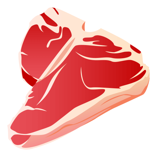 Загрузить фотки эмотика Кусок мяса от JoyPixels на прозрачном фоне в PNG