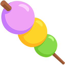 Сохранить графику смайлика Десертная палочка от платформы Facebook Messenger на просвечивающем фоне в png